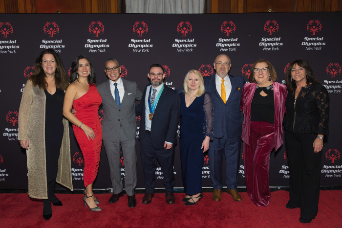 people at real estate and construction gala